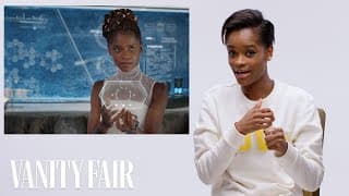 Black Panther's Letitia Wright Breaks Down Wakandan Technology | Vanity Fair