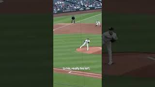 George Kirby took a 103-mph hit to the face 😳 (Warning : Distressing content) #shorts