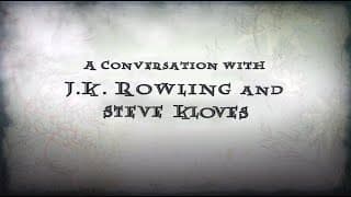 A Conversation with JK Rowling and Steve Kloves | Harry Potter Behind the Scenes