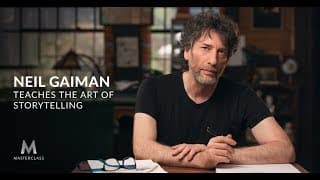 Neil Gaiman Teaches The Art of Storytelling | Official Trailer | MasterClass