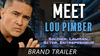 From Undercover Cop, Actor to Entrepreneur: Lou Pimber's Incredible Journey of Resilience & Triumph