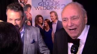 My Big Fat Greek Wedding 2: Michael Constantine Red Carpet Movie Premiere Interview | ScreenSlam