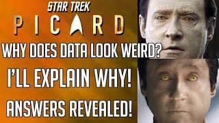 Star Trek Picard news - Why does Data look weird? I'll explain why! Brent Spiner makeup