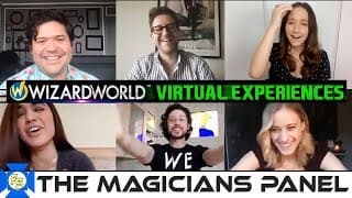 THE MAGICIANS Cast Panel – Wizard World Virtual Experiences 2020