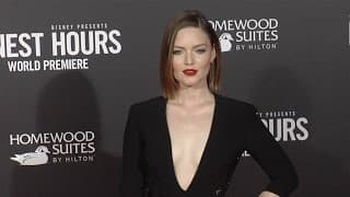 Holliday Grainger "The Finest Hours" Los Angeles Premiere Red Carpet