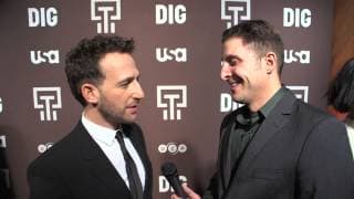 Ori Pfeffer at USA's "Dig" Premiere @BTVRtv with @ArthurKade