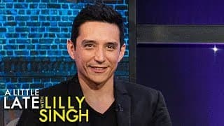 Intense Staring Contest Between Gabriel Luna and Lilly Singh