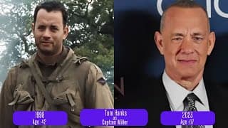 Saving Private Ryan (1998) Cast Then and Now