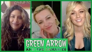 Katie Cassidy, Juliana Harkavy & Kat McNamara on Arrow and Spinoffs | TV Insider