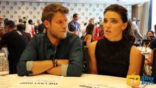 The Last Ship's Travis Van Winkle (Danny Green) & Marissa Neitling (Kara Foster) SDCC15 Interview