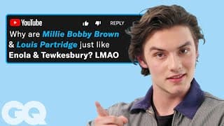 Louis Partridge Replies To Fans Online | Actually Me