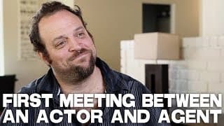Typical First Meeting Between An Actor And Agent by Alex Sol