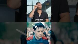 David Corenswet says his iconic “Superman" curl is ✨ all natural ✨