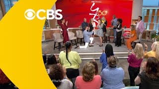 The Talk - Exclusive: 'Y&R's' Michael Graziadei Proposes to Girlfriend, Lauren on ‘The Talk’: 'Sh…