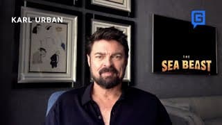 Karl Urban talks The Sea Beast, director Chris Williams, and star Zaris-Angel Hator