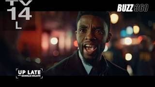 Chadwick Boseman, Sienna Miller , Stephan James, Taylor Kitsch and Director Brian Kirk "21 BRIDGES"