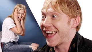 Surprise Staring Contest With Rupert Grint
