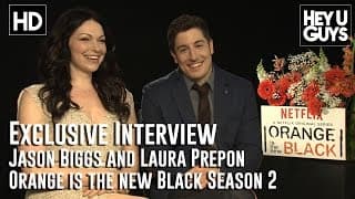 Jason Biggs and Laura Prepon Exclusive Interview - Orange is the New Black Season 2