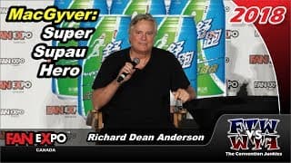 Richard Dean Anderson the Super Supau Hero - Fan Expo Canada 2018