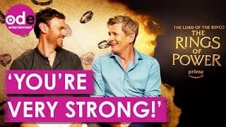 Rings of Power S2: Charlie Vickers & Charles Edwards Have a Heart-to-Heart!