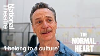 Ben Daniels performs "I belong to a culture" speech from Larry Kramer's The Normal Heart