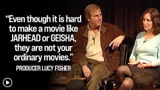 MEMOIRS OF A GEISHA producers Douglas Wick & Lucy Fisher on the importance of collaboration