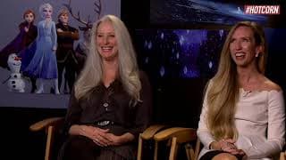 FROZEN 2 | Lisa Keene and Brittney Lee interview | HOT CORN