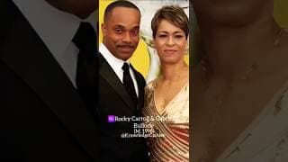 ❤️Celebrity Marriages.. Roc Actor  Rocky Carroll 29yr Marriage to Architect Gabrielle Bullock