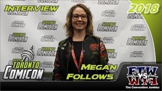 Megan Follows Interview (Anne of Green Gables, Reign) Toronto ComiCon 2018