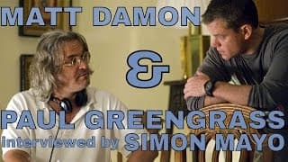 Matt Damon & Paul Greengrass interviewed by Simon Mayo