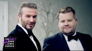 The Next James Bond - David Beckham v James Corden