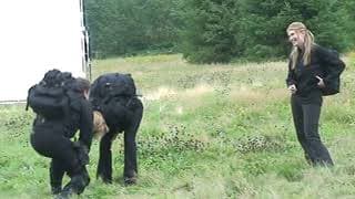 BTS of Stargate Atlantis with Amanda Tapping, David Hewlett, and Jewel Staite