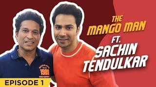 Varun Dhawan plays cricket ft. Sachin Tendulkar | Varun Dhawan