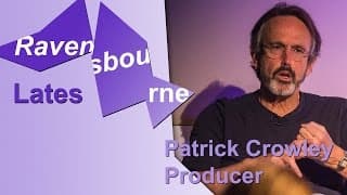 Ravensbourne Late - Jurassic World Producer Patrick Crowley
