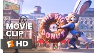 Zootopia Movie CLIP - Have a Donut (2016) - Ginnifer Goodwin, J.K. Simmons Movie HD