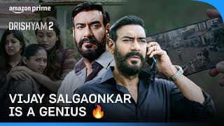 Vijay Salgaonkar is a Mastermind 🤯 | Drishyam 2 | Prime Video India