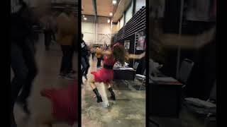 Get over here! Sparring w/ #darthvader #rogueone - Spencer Wilding #comiccon #starwars #martialarts