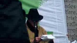 Actor Jer O'Leary Reads James Connolly's Last Statement at Éirígí's JC Commemoration in 2007