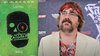 Director Macon Blair Interview "Toxic Avenger" | Fantastic Fest 2023 Red Carpet