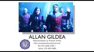 Allan Gildea Acting Showreel 2017