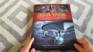 Star Trek Artistry of Dan Curry book preview in HD