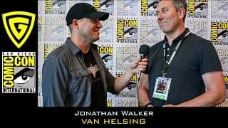 Jonathan Walker  - Van Helsing - SDCC 2018 | The Geek Generation