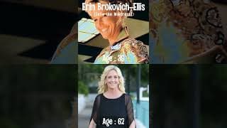 Erin Brockovich 2000 Then and Now Cast #Shorts