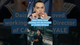 #Cleaner Actor Daisy Ridley talks experience of working with #CasinoRoyale Director Martin Campbell