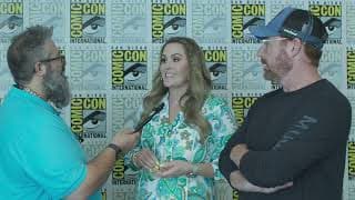 American Dad! Rachael MacFarlane and Scott Grimes at SDCC