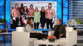 Leah Remini's Mom Got a Little Too Handsy at Chippendales