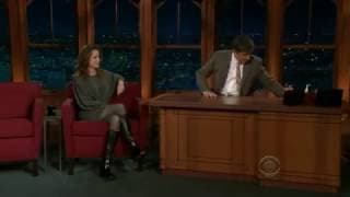 Paula Marshall on Late show with Craig Ferguson