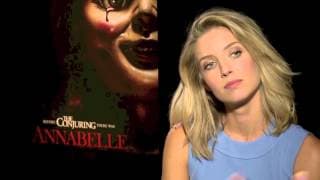 Annabelle (2014) Interview with Annabelle Wallis and Ward Horton