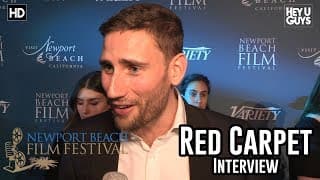 Edward Holcroft Red Carpet Interview - Newport Beach Film Festival UK Honours