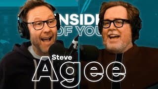 Steve Agee on Peacemaker, Being Saved by Sarah Silverman, Groundlings Scams & More | Inside of You